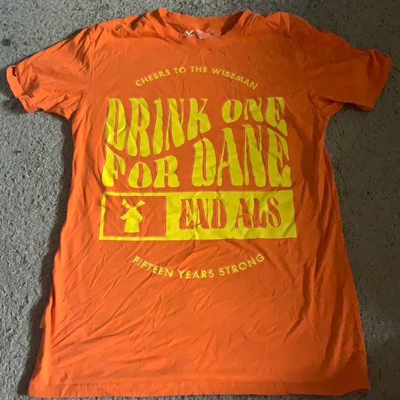 Drink One For Dane Dutch Bros T Shirt - Picture 1 of 3